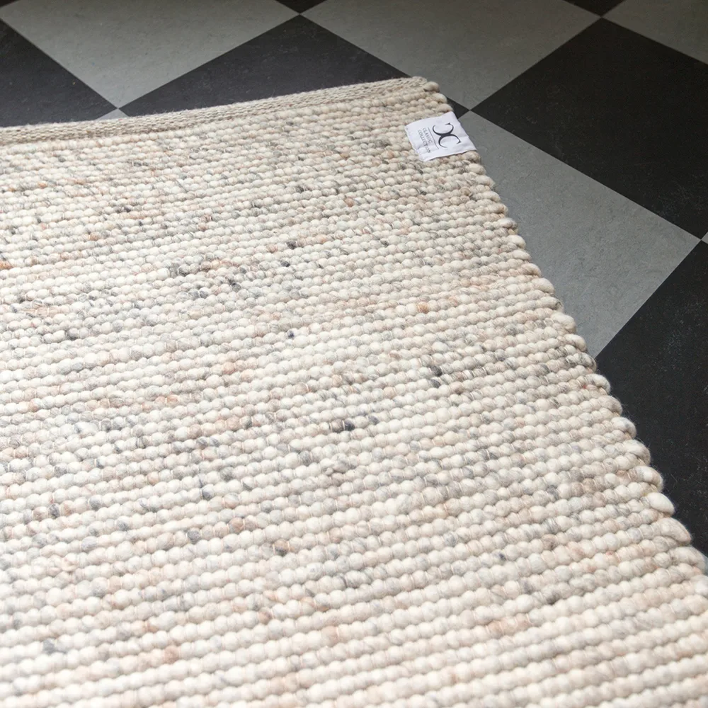 Merino wool rug, Oat, 140x200 cm Classic Collection
