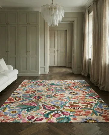 Pomegranate rug - White-multi, 250x350 cm - Classic Collection
