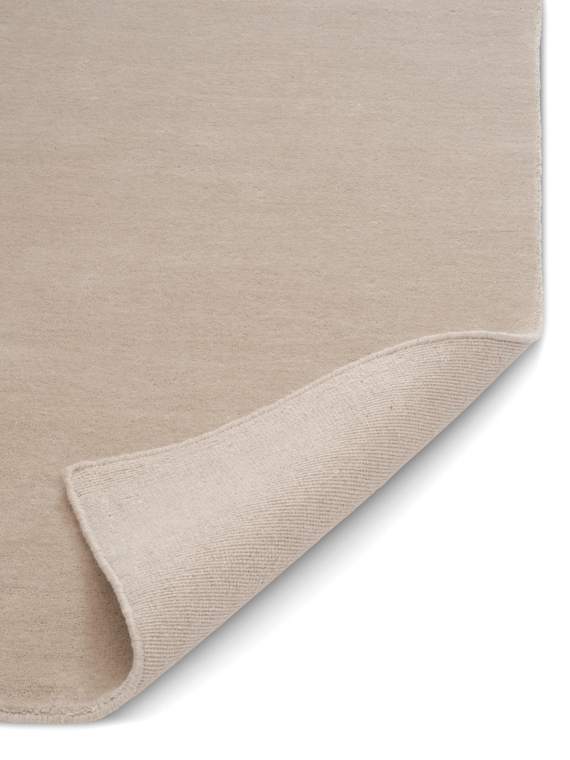 Solid rug, Beige. 250x350 cm Classic Collection