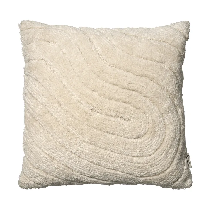 Swirl cushion cover - Off white, 50x50 cm - Classic Collection