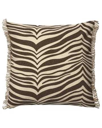 Zebra cushion - Brown-natural, 50x50 cm - Classic Collection
