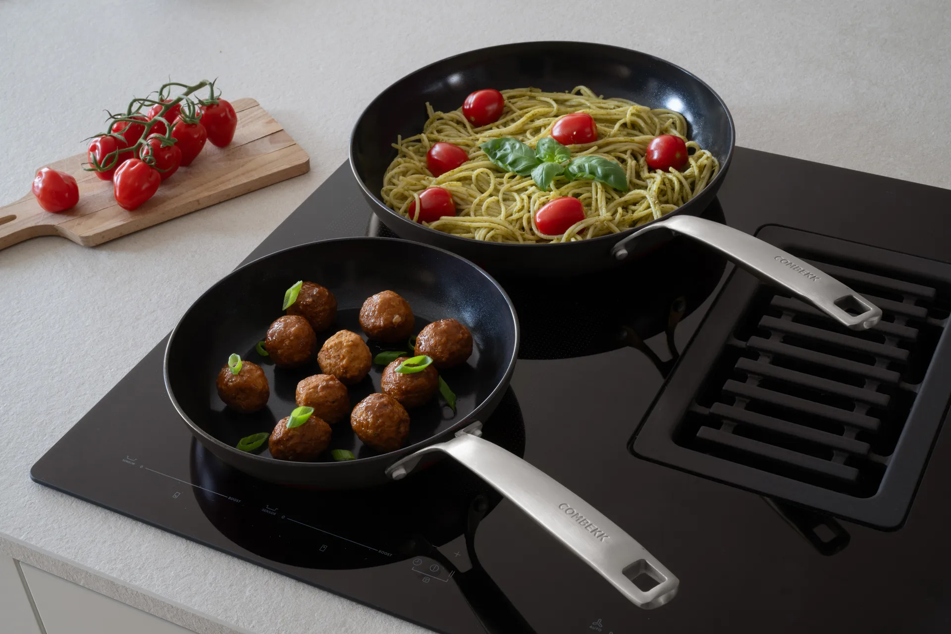 Combekk Element frying pan aluminum black, Ø20 cm Combekk