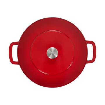 Combekk Enameled cast iron casserole Ø28 cm - Cherry - Combekk