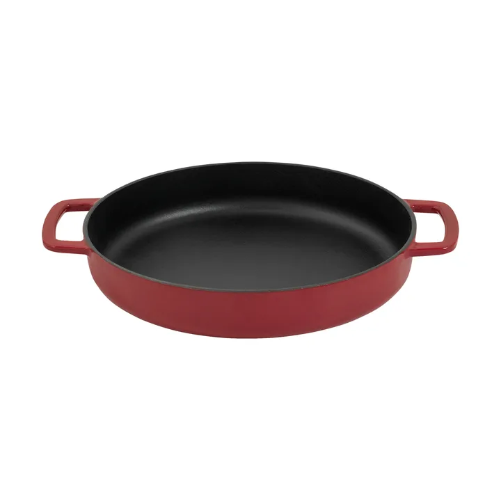 Combekk Enameled cast iron frying pan Ø28 cm - Bordeaux - Combekk
