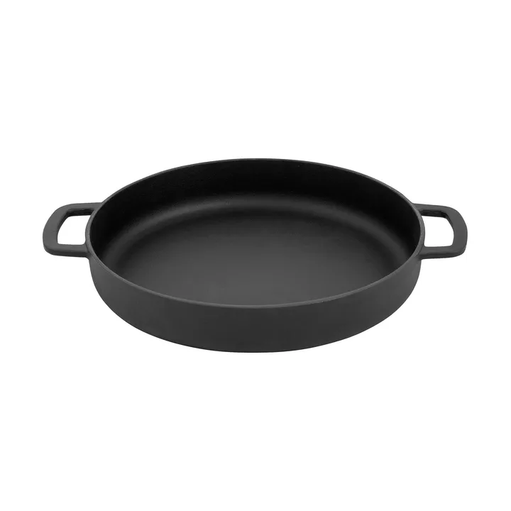 Combekk Enameled cast iron frying pan Ø28 cm - Matt Black - Combekk