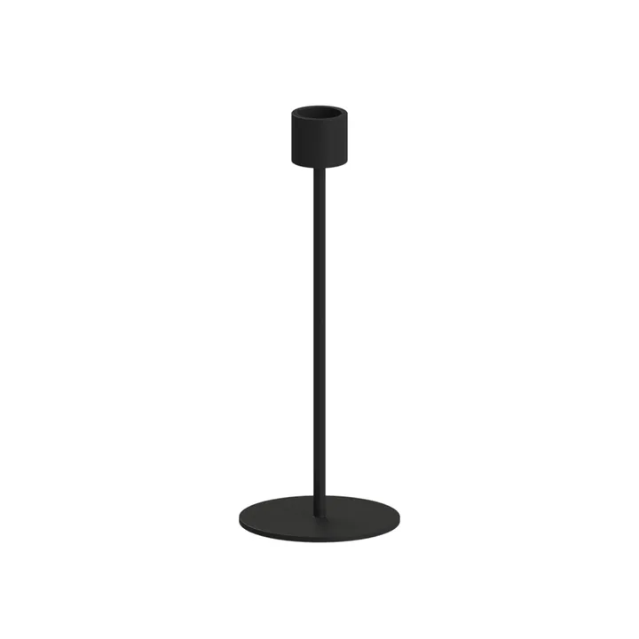 Cooee candle holder 21 cm - black - Cooee Design