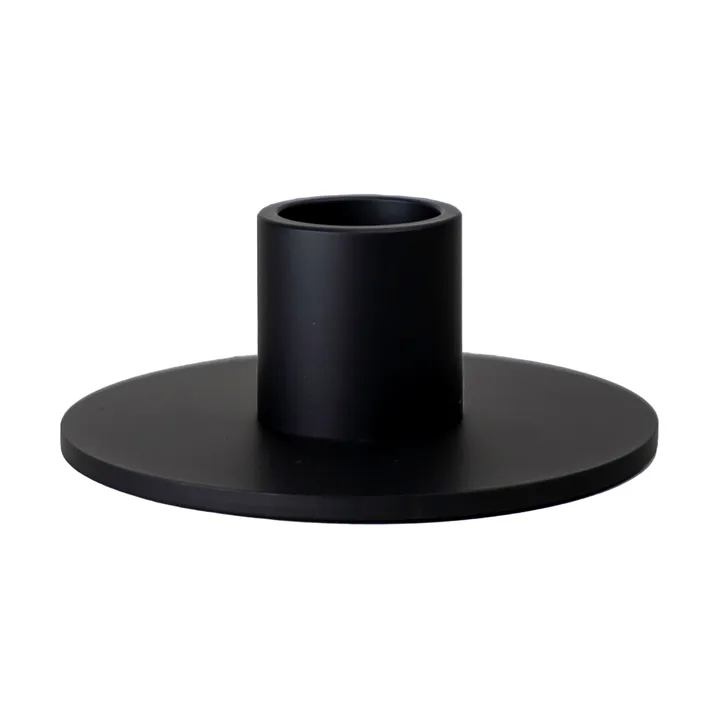 Cooee candle holder low 3 cm - Black - Cooee Design