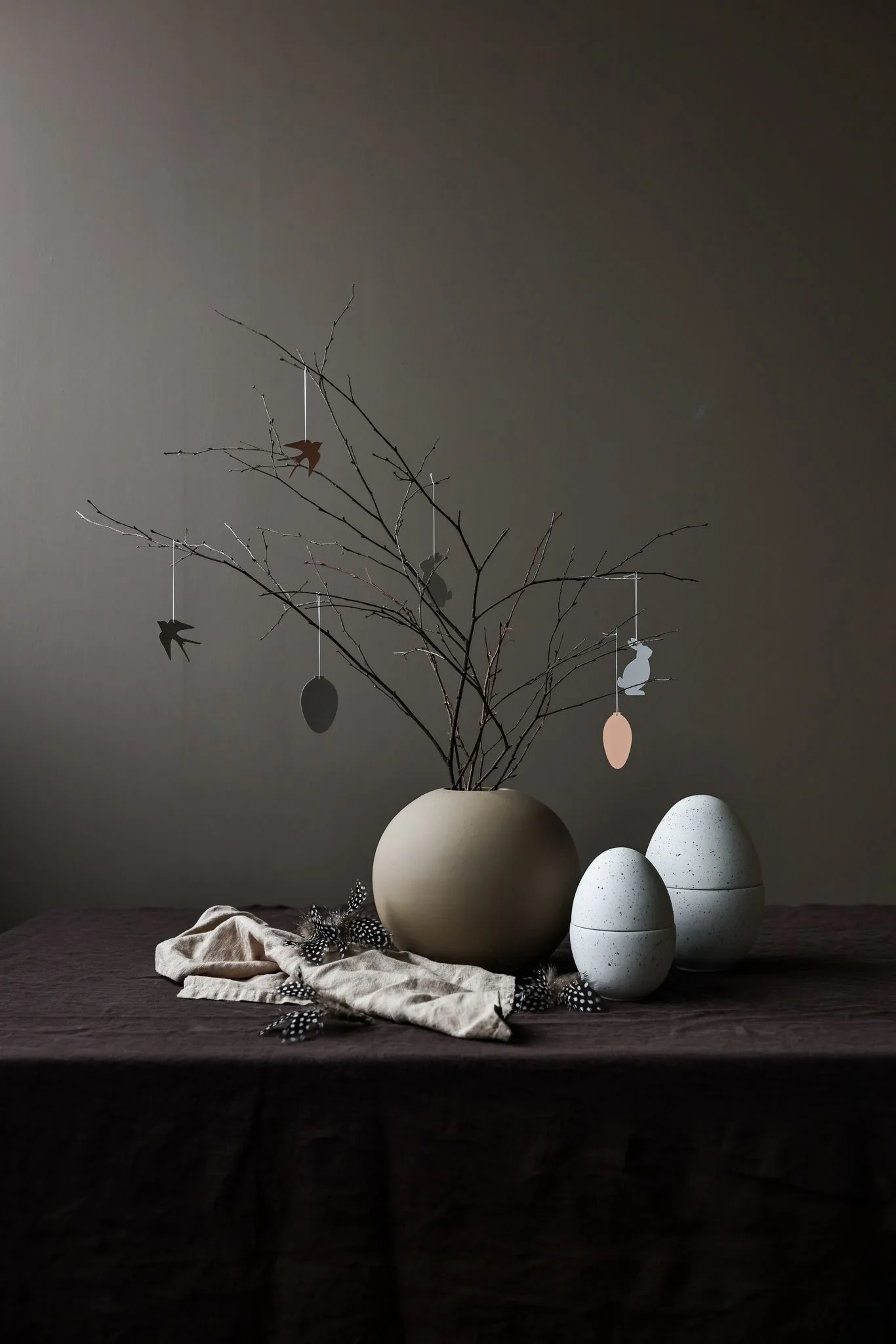 Easter Deco eggEaster decoration 4-pack, Sand Cooee Design