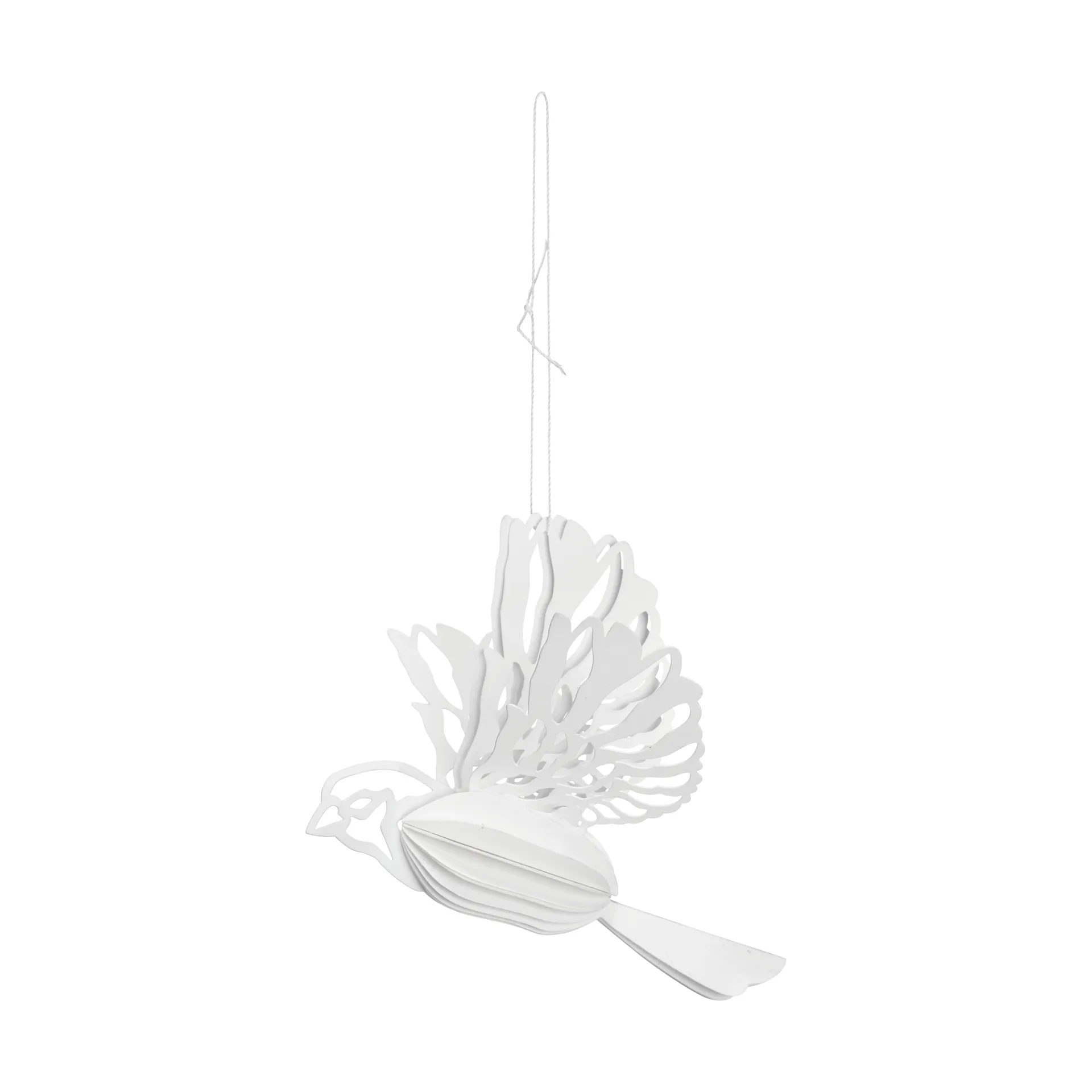 Paper bird decoration hanging 2-pack, Natural Cooee Design