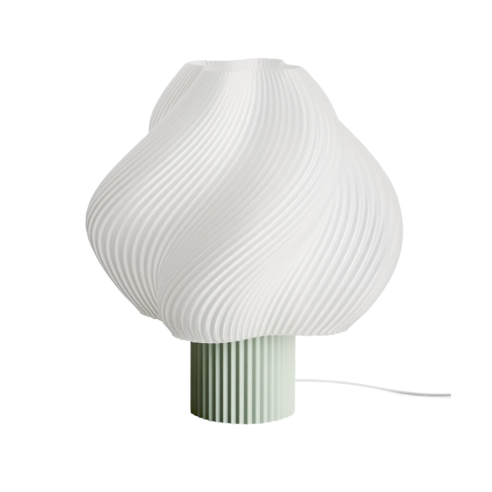 Soft Serve floor lamp, Matcha, Mega, 63 cm Crème Atelier