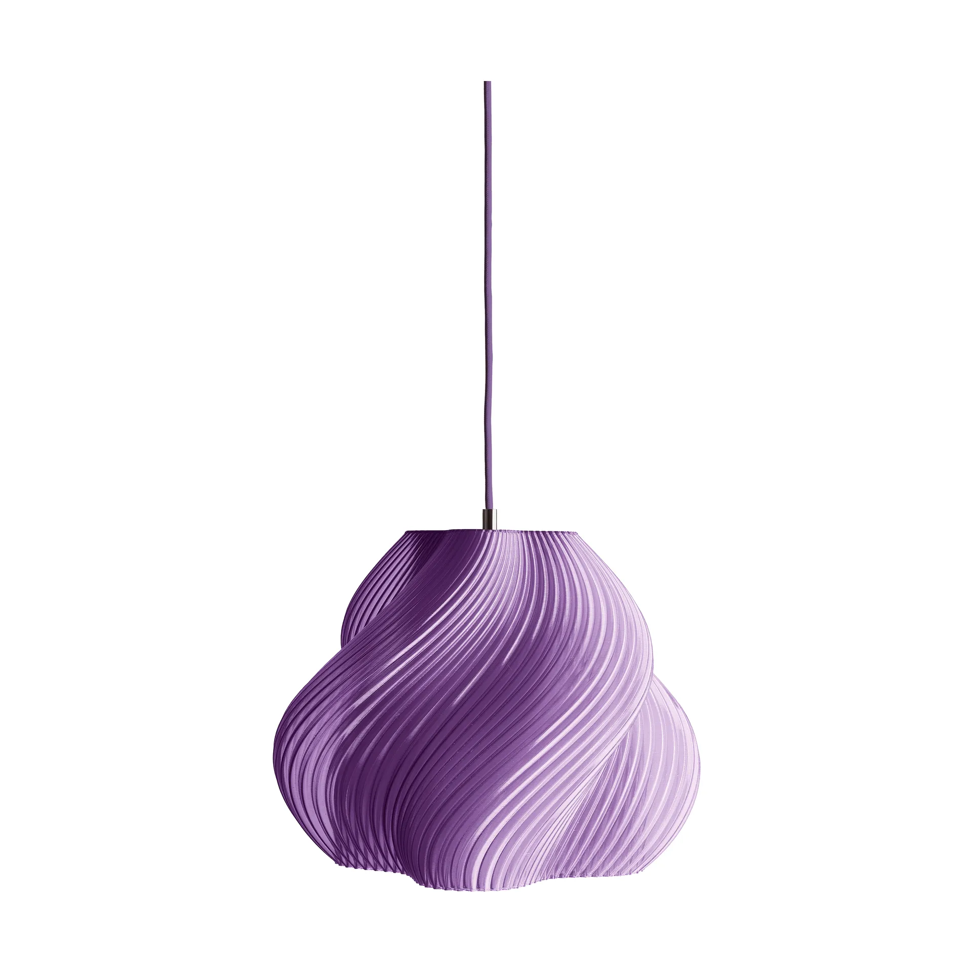 Soft Serve pendant, Lavender sorbet-brass, 03, 30 cm Crème Atelier