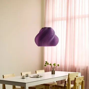 Soft Serve pendant - Lavender sorbet-chrome, Mega, 60 cm - Crème Atelier