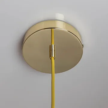 Soft Serve pendant - Limoncello sorbet-brass, 01, 20 cm - Crème Atelier