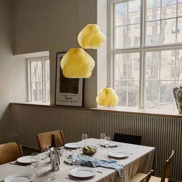 Soft Serve pendant - Limoncello sorbet-chrome, 03, 30 cm - Crème Atelier