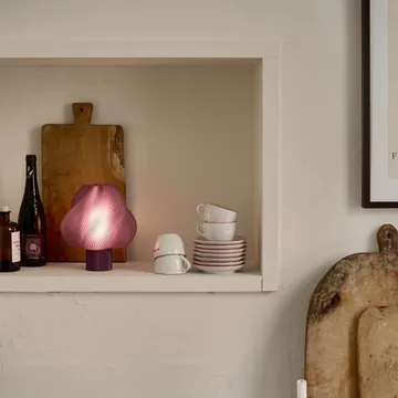 Soft Serve portable table lamp - Lavender sorbet, 23 cm - Crème Atelier