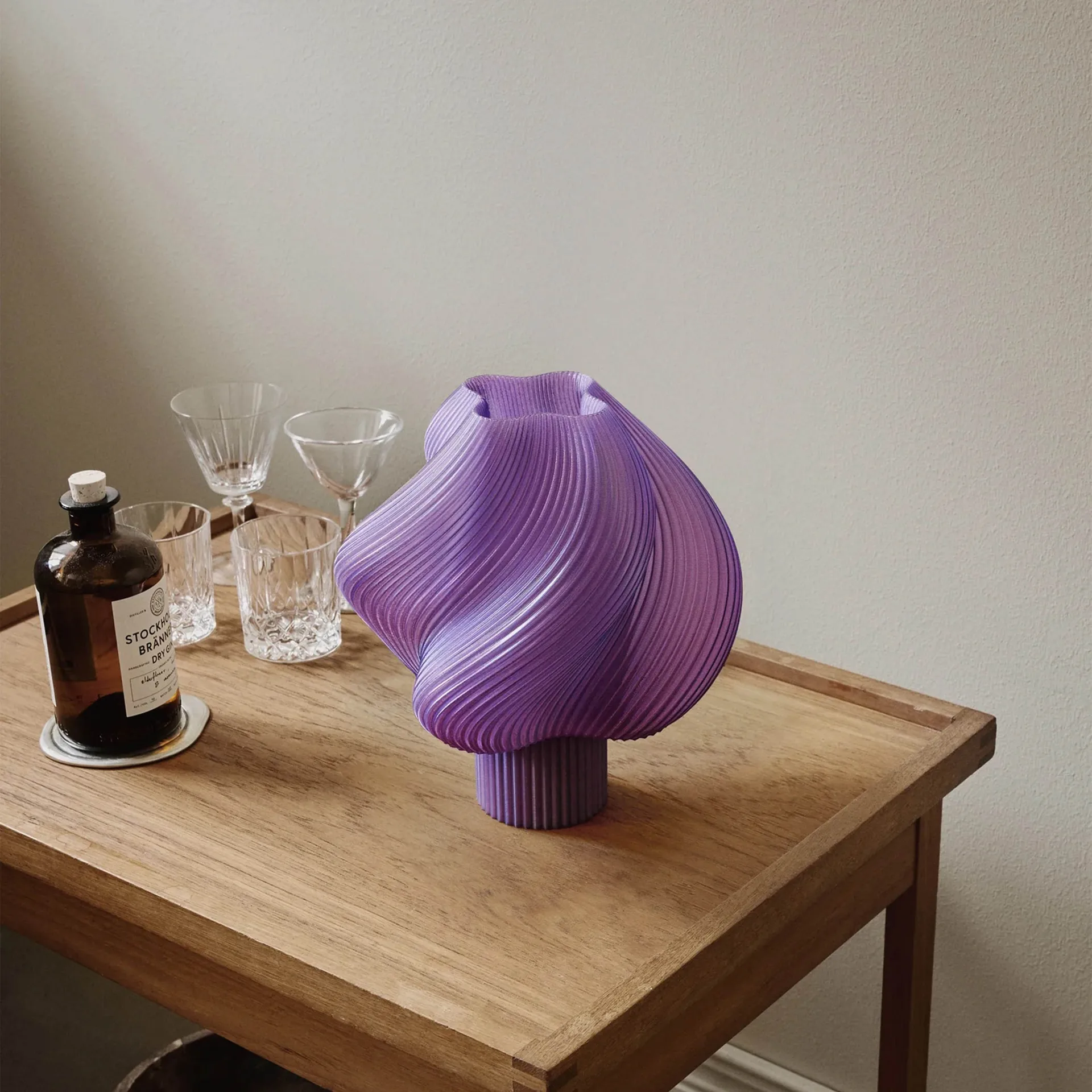 Soft Serve table lamp, Lavender sorbet, Regular, 26 cm Crème Atelier