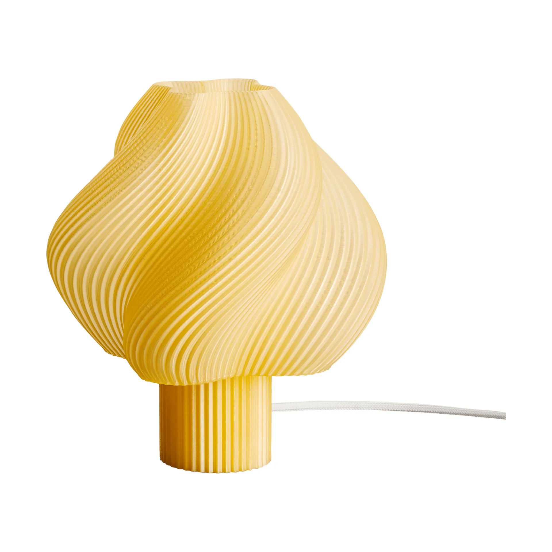 Soft Serve table lamp, Limoncello sorbet, Regular, 26 cm Crème Atelier