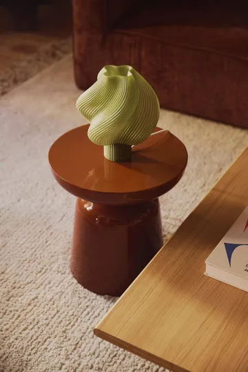 Soft Serve table lamp - Olive, Regular, 26 cm - Crème Atelier
