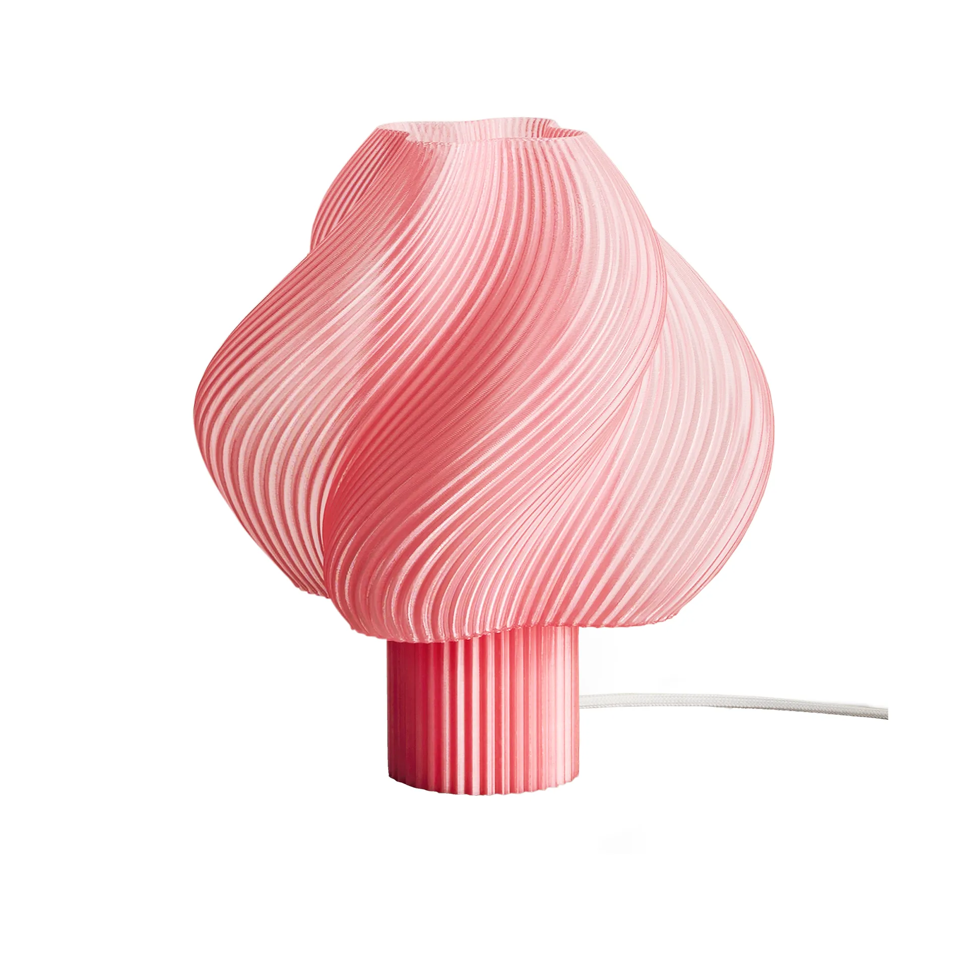 Soft Serve table lamp, Peach sorbet, Grande, 34 cm Crème Atelier