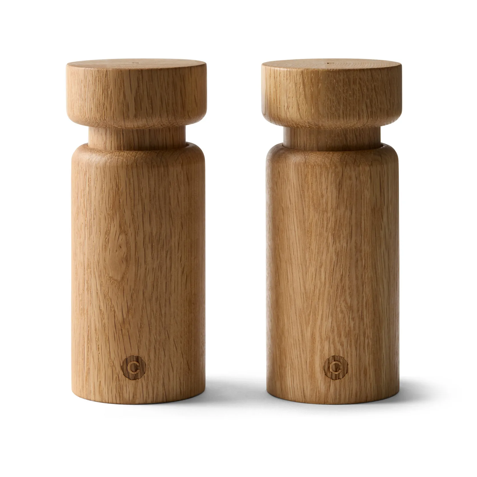 Helsinki salt and pepper mill set, Oak, 2-piece set Crushgrind