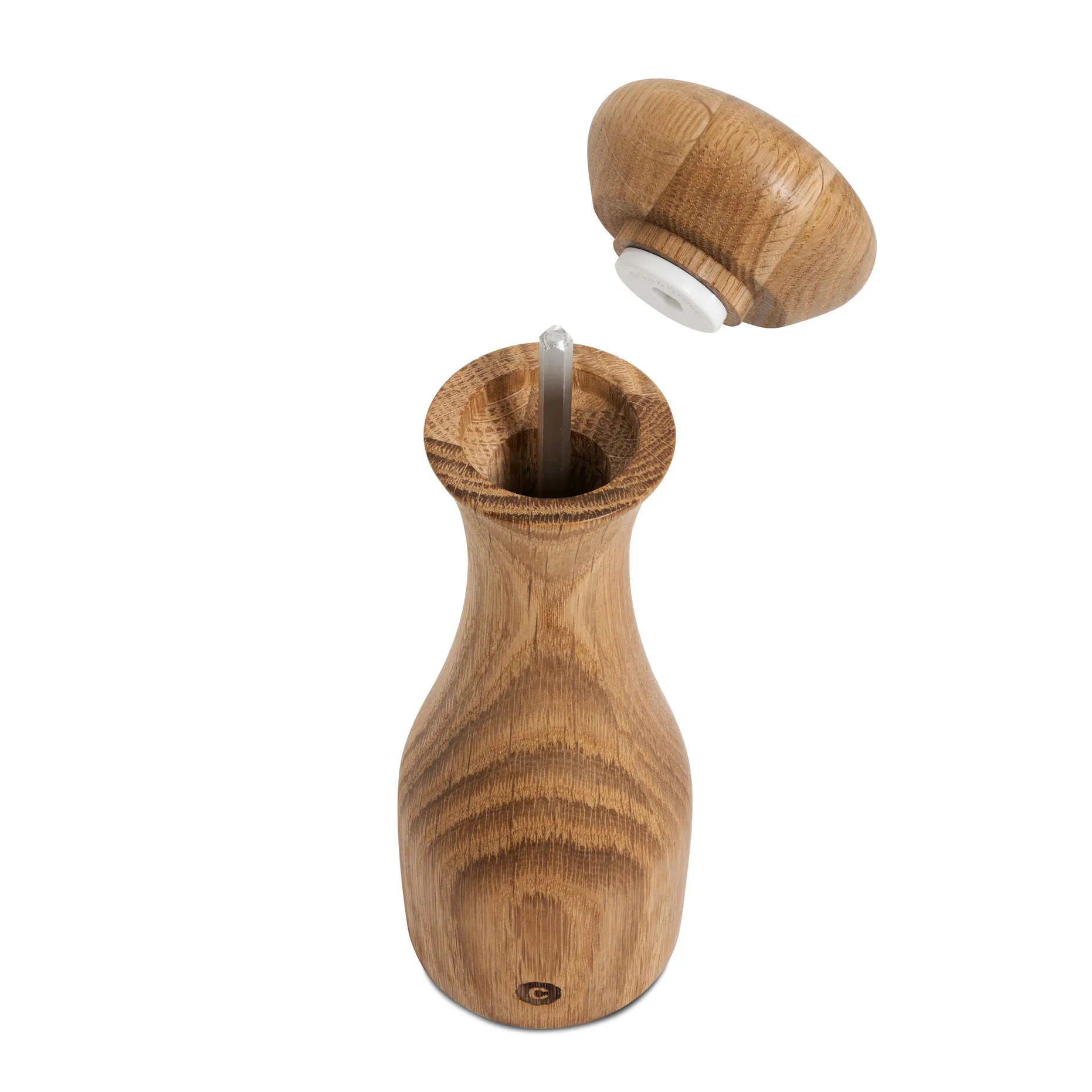 Lyon spice mill, Natural, FSC oak, 19 cm Crushgrind