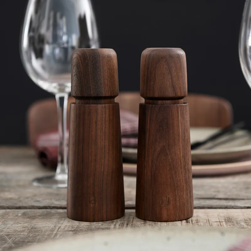 Stockholm spice mill, Natural, FSC walnut, 17 cm Crushgrind