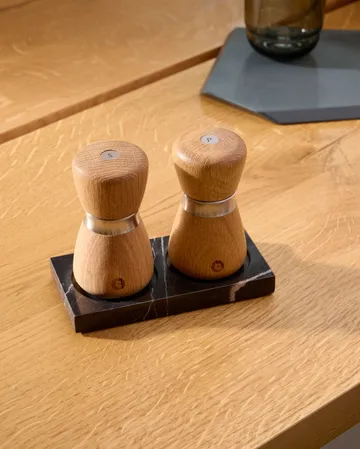 Tabletopper spice grinder stand - Black marble - Crushgrind