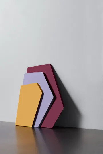 Zurich chopping board - Beetroot, large - Crushgrind