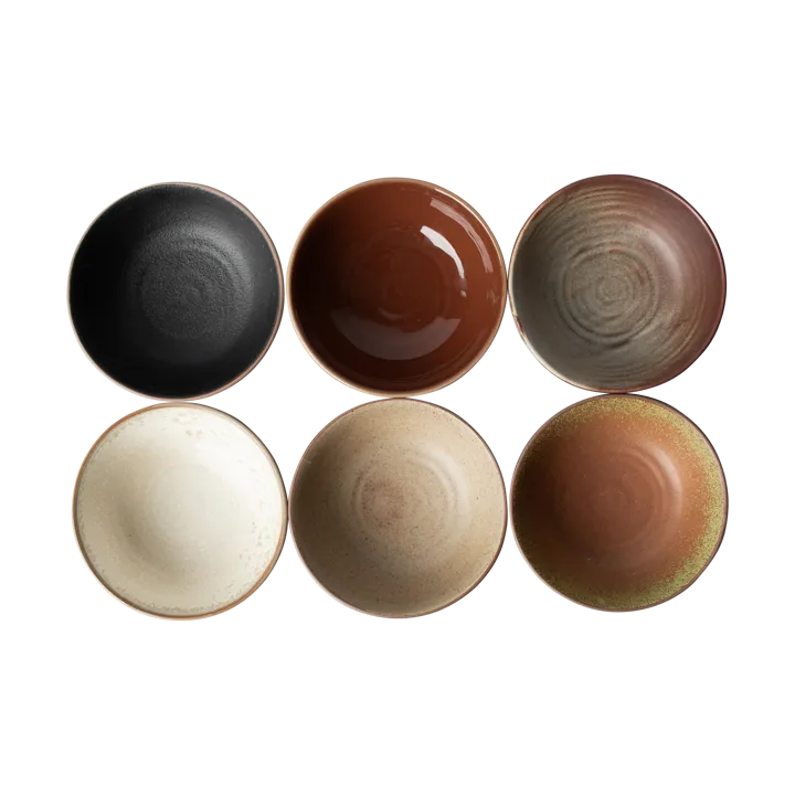 Bowl bowl Ø12 cm 6-pack - Multi - DBKD