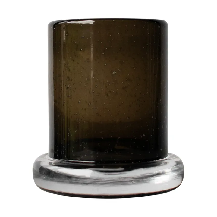 Bubble tealight holder Ø10 cm - Brown - DBKD