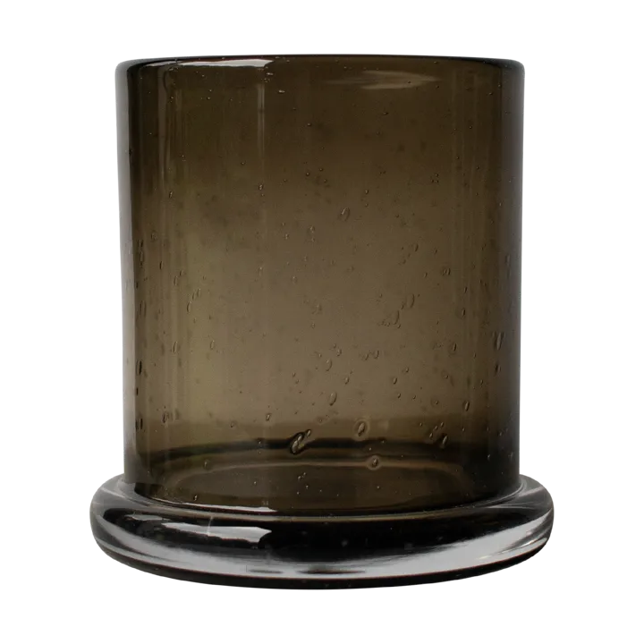 Bubble tealight holder Ø14 cm - Brown - DBKD