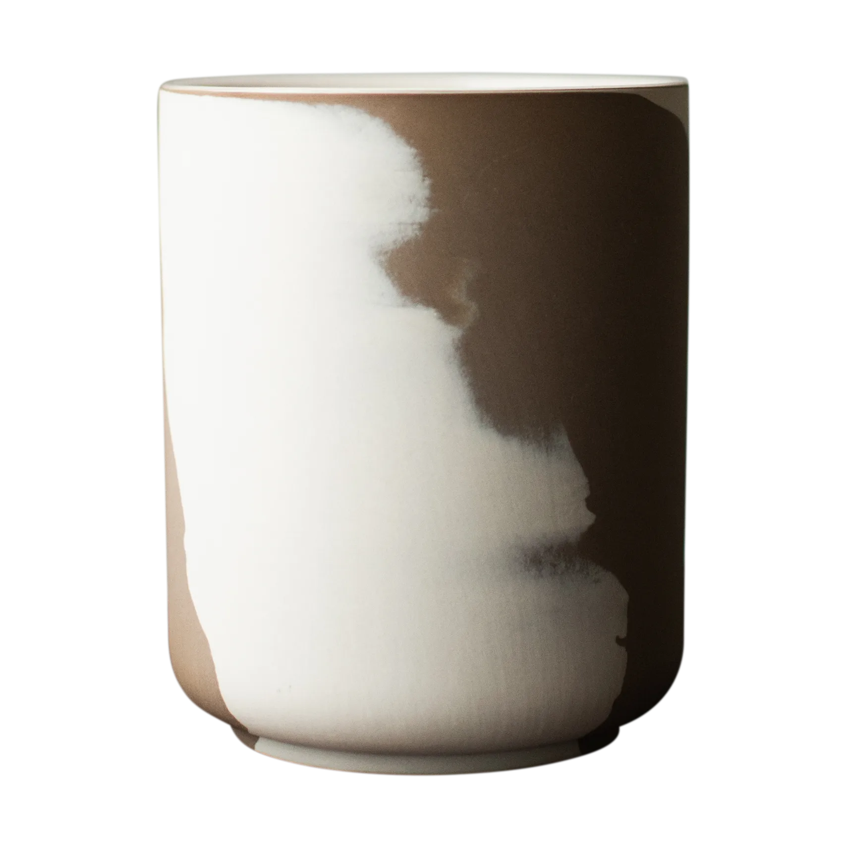 Calm flowerpot L, Brown-Beige DBKD