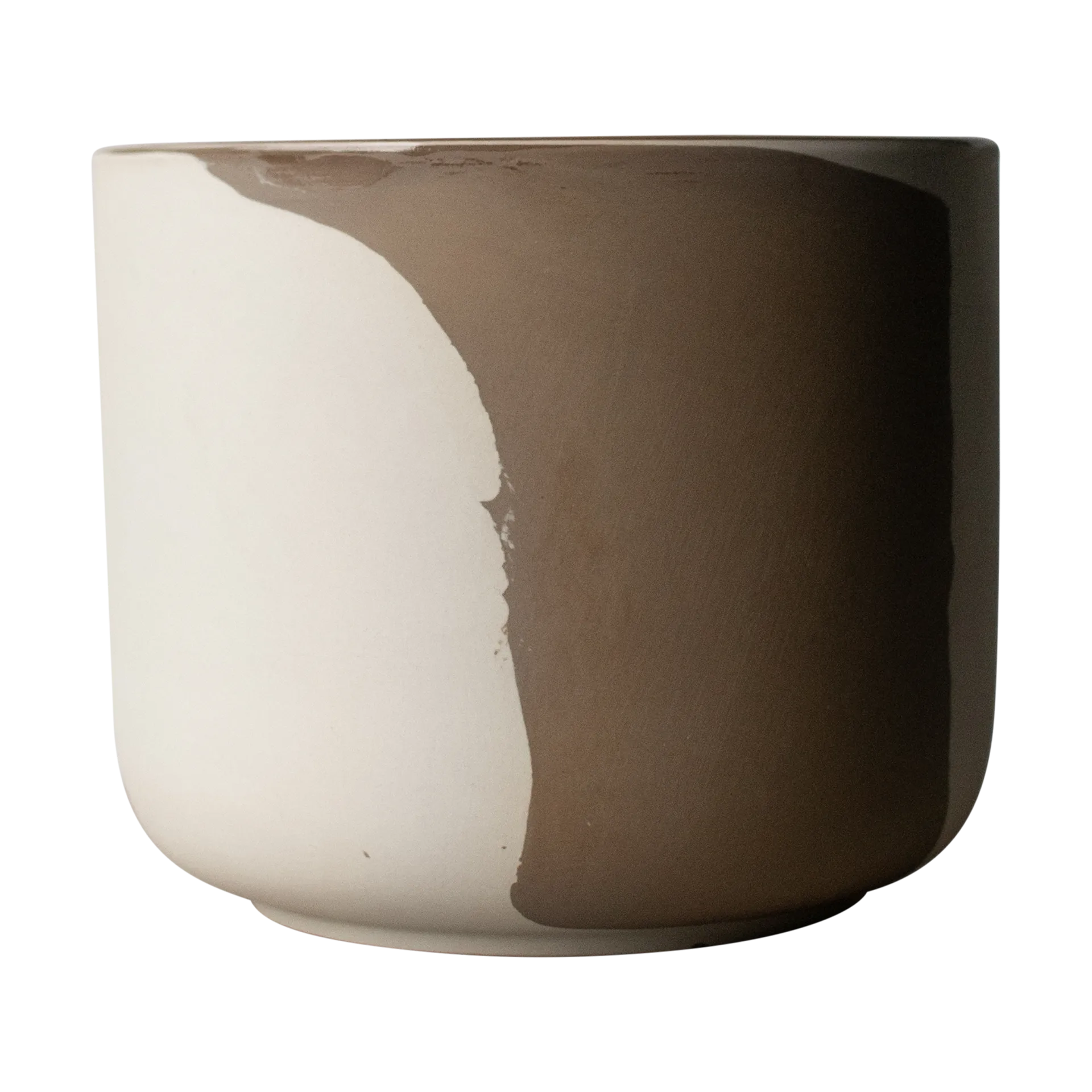 Calm pot Ø23 cm, Beige-brown DBKD