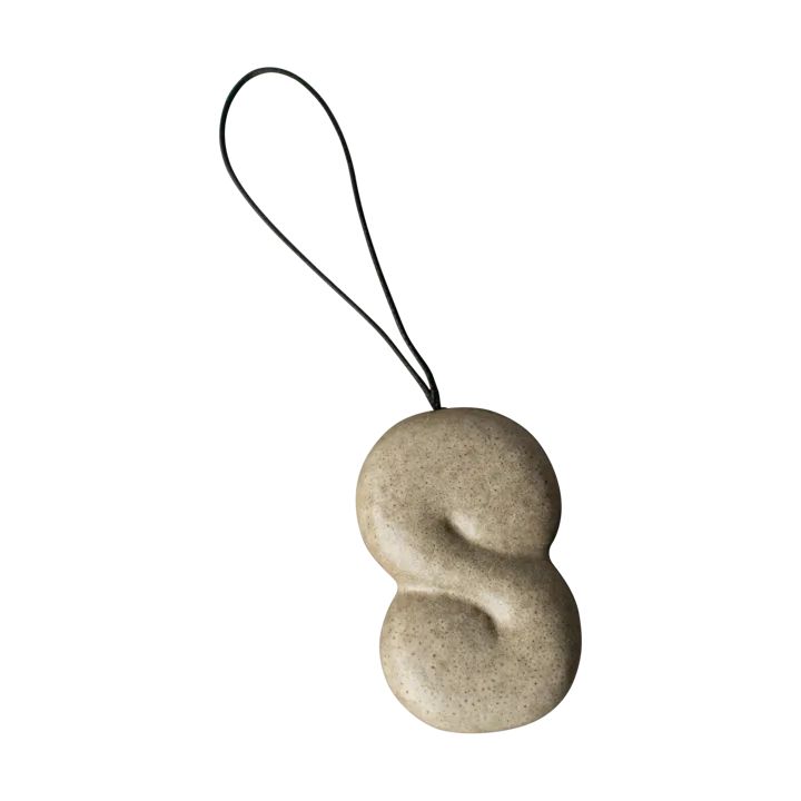 Hanging bun decorative ornament - Beige - DBKD