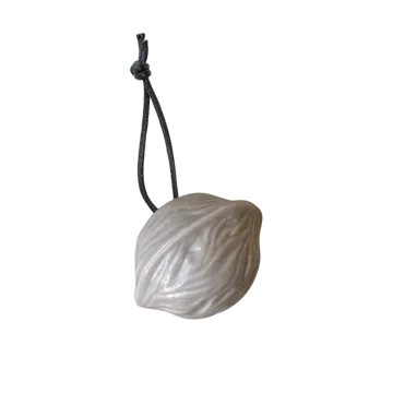 Hanging walnut Christmas tree decoration - Shiny mole - DBKD