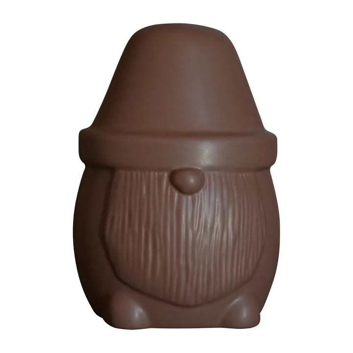 Mister Santa Christmas decoration Ø9.5 cm - Maroon - DBKD