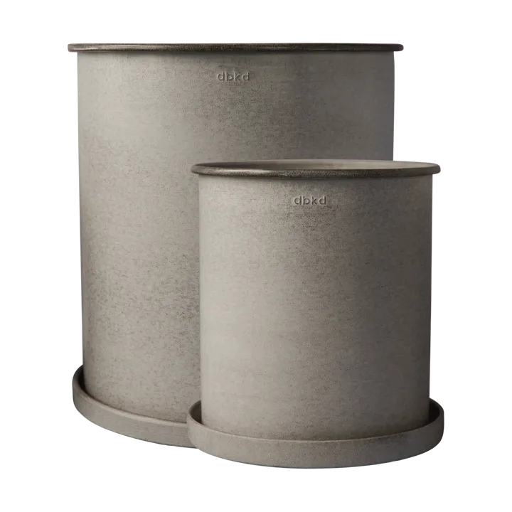 Plant pot flower pot large 2-pack - Beige - DBKD