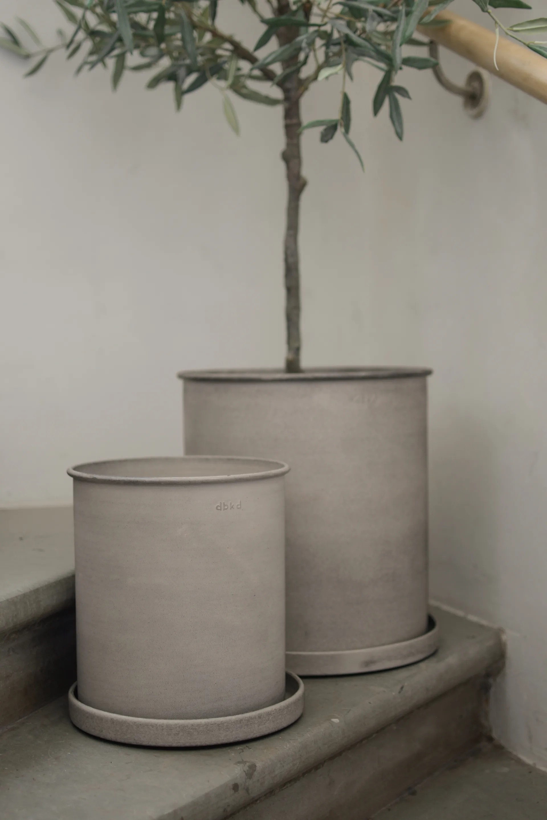 Plant pot flower pot large 2-pack, Beige DBKD