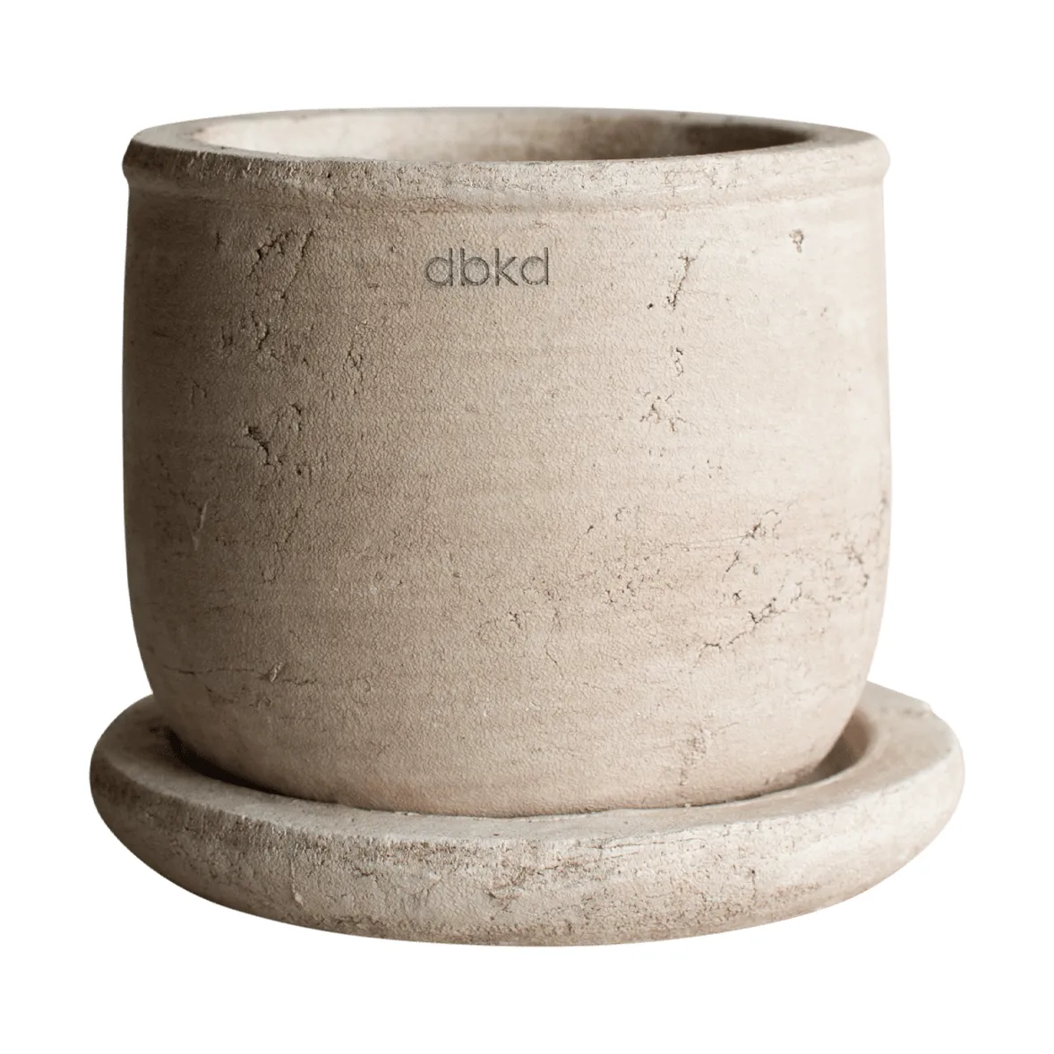 Terra pot, Sand, Ø14x14 cm DBKD