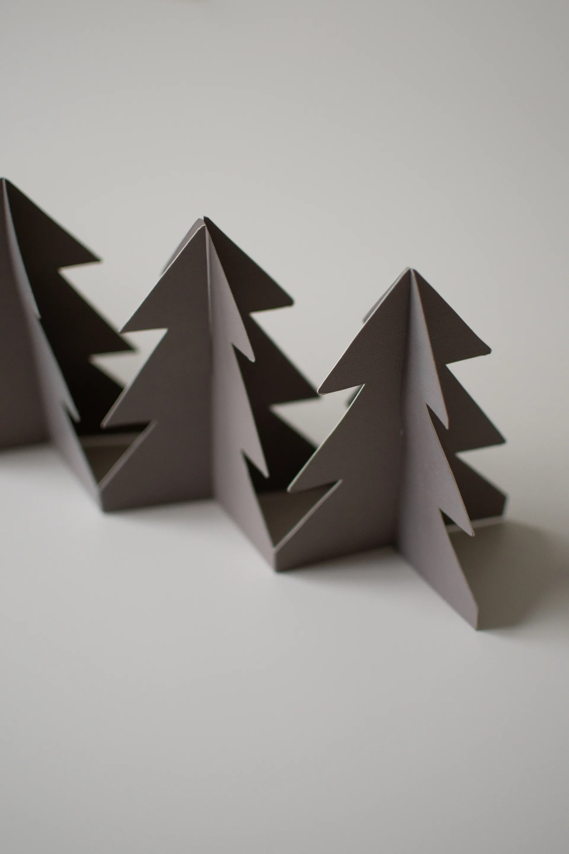 Tree in a row decoration 60 cm, Mole, 7x60 cm DBKD