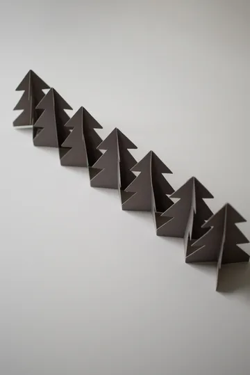 Tree in a row decoration - Mole, 7x60 cm - DBKD