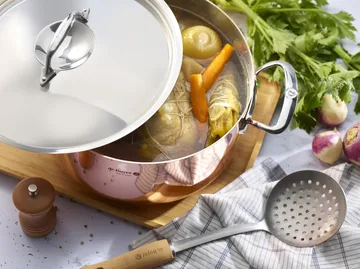 Prima Matera casserole with lid induction - 24 cm - De Buyer
