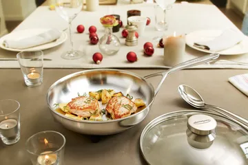 Multiline 7 frying pan stainless steel 7-ply - Ø28 cm - Demeyere