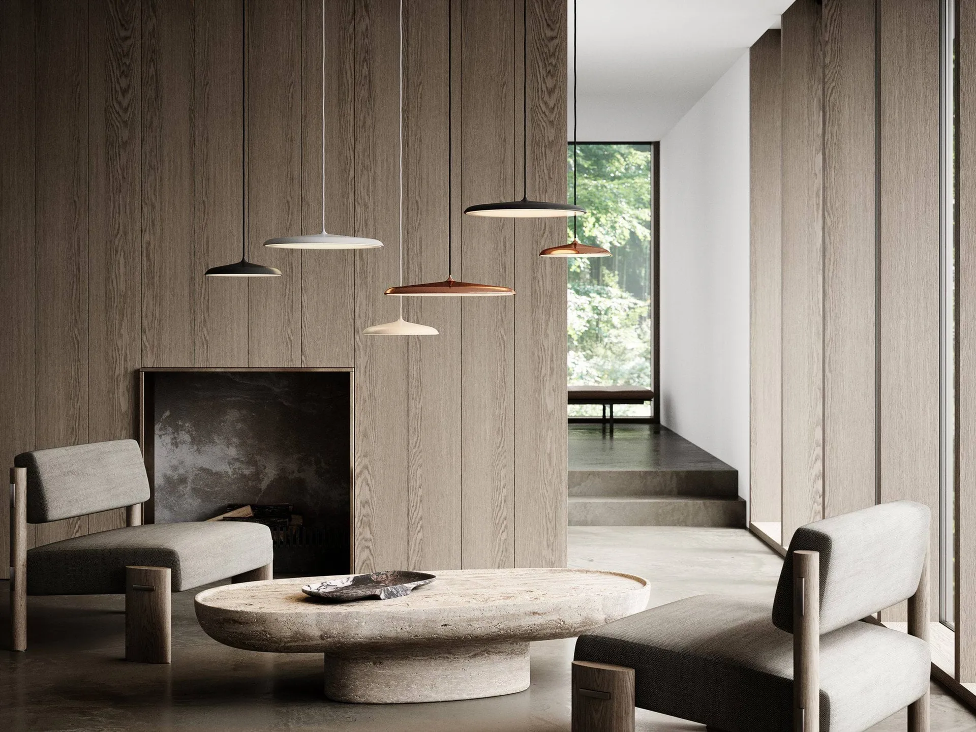 Artist pendant lamp Ø40 cm, Black Design For The People