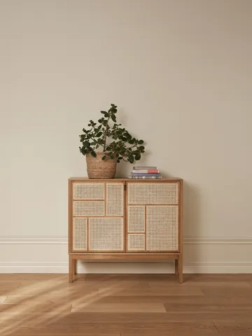 Air side table - Oak, 120x110 cm, with legs - Design House Stockholm