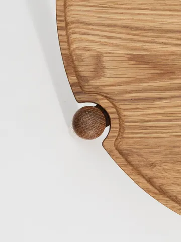 Aria coffee table - Oak, Ø50x37 cm - Design House Stockholm