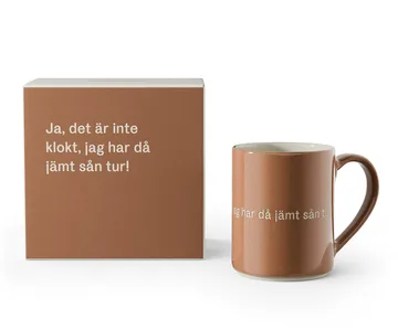 Astrid Lindgren mug, ja, det är inte klokt… - Swedish text - Design House Stockholm