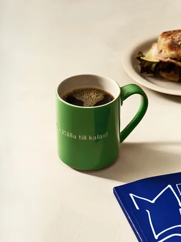 Astrid Lindgren mug, jag vet en som ska… - Swedish text - Design House Stockholm