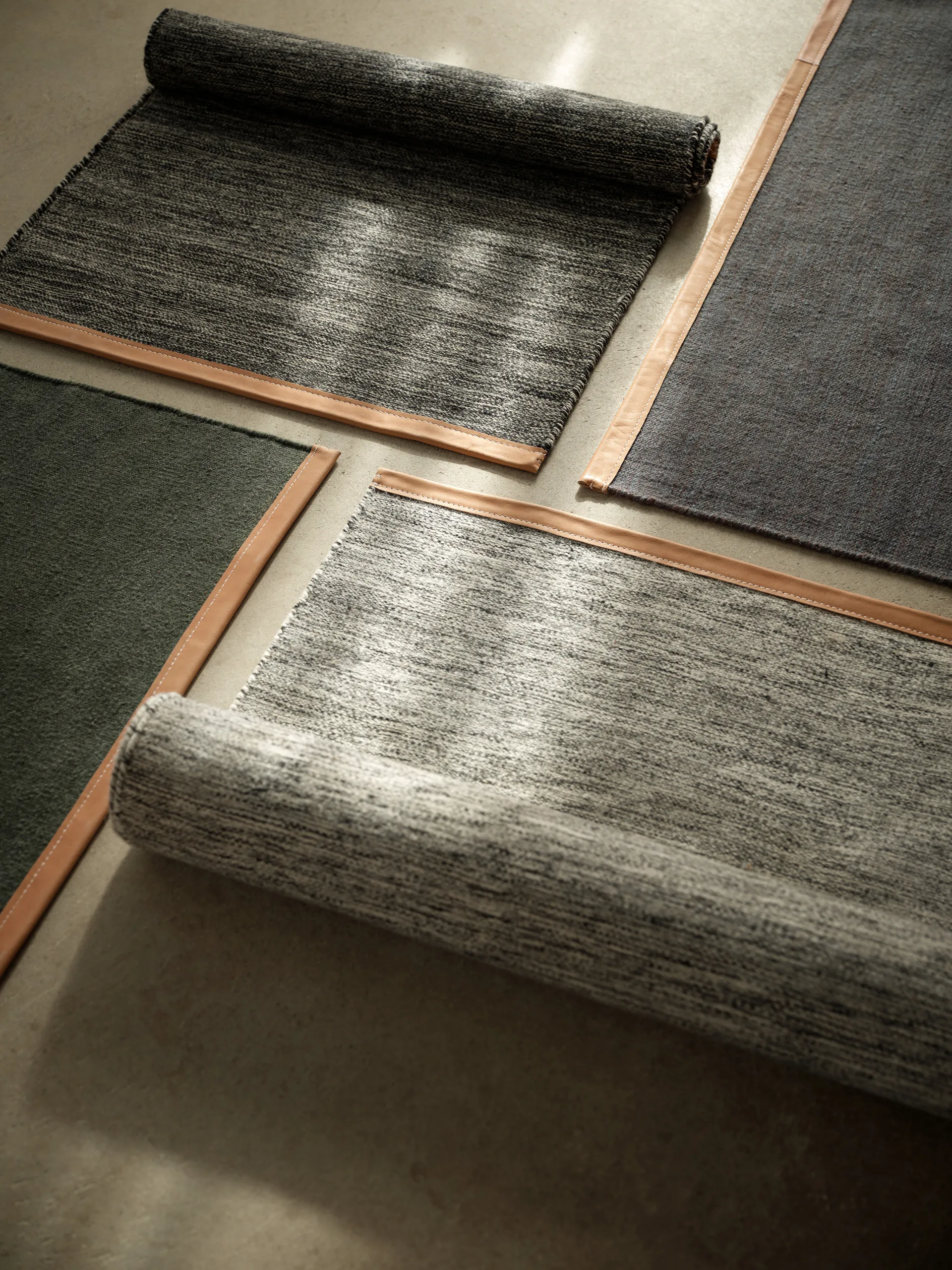 Björk rug dark grey, 80x250 cm Design House Stockholm