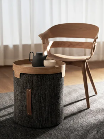 Björk stool high - light grey - Design House Stockholm